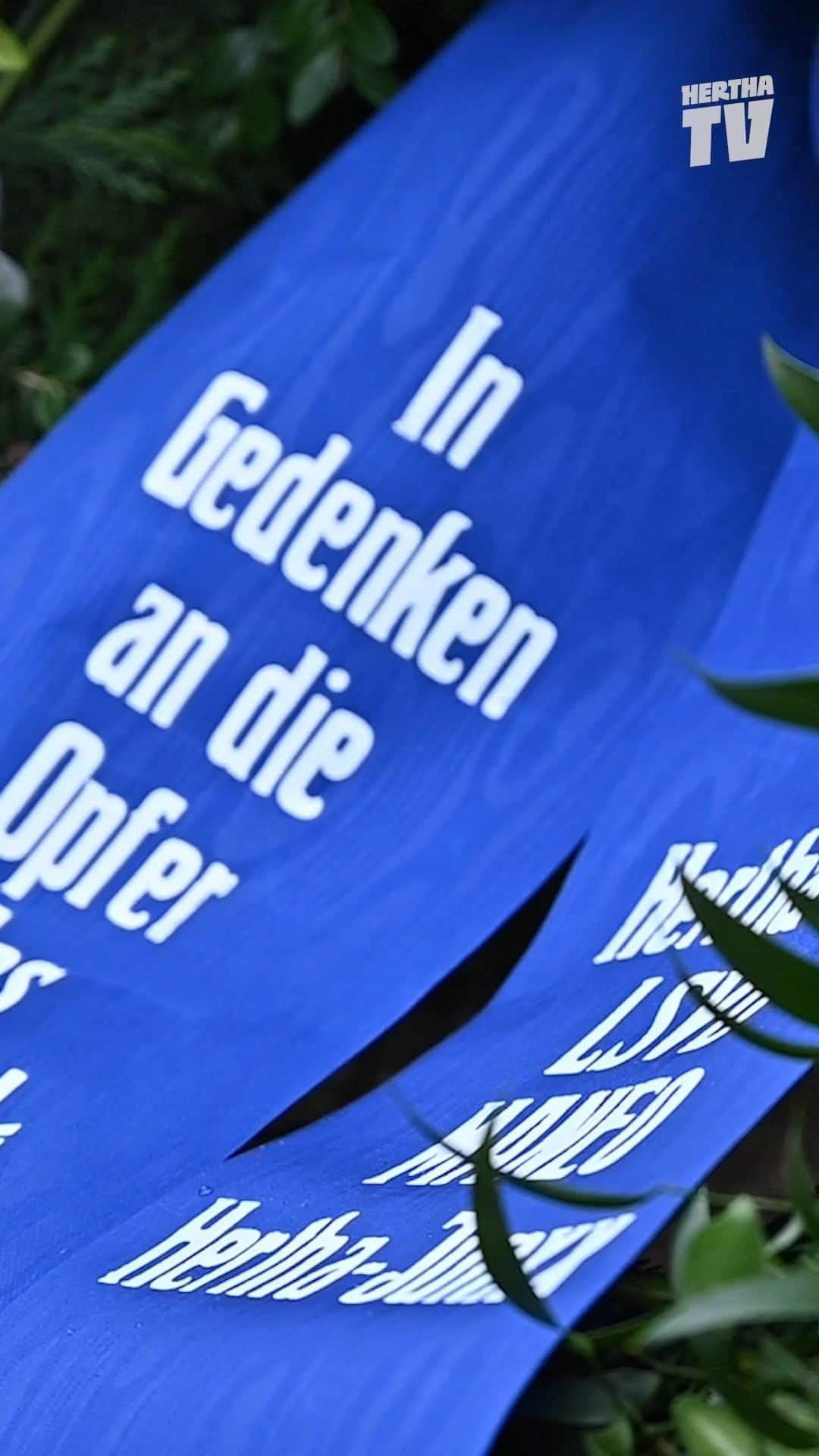 ヘルタ・ベルリンのインスタグラム：「17. Erinnerungstag im deutschen Fußball und wir können nur wiederholen: Nie wieder! . . #niewieder #weremember #SGEBSC #HaHoHe #herthabsc」