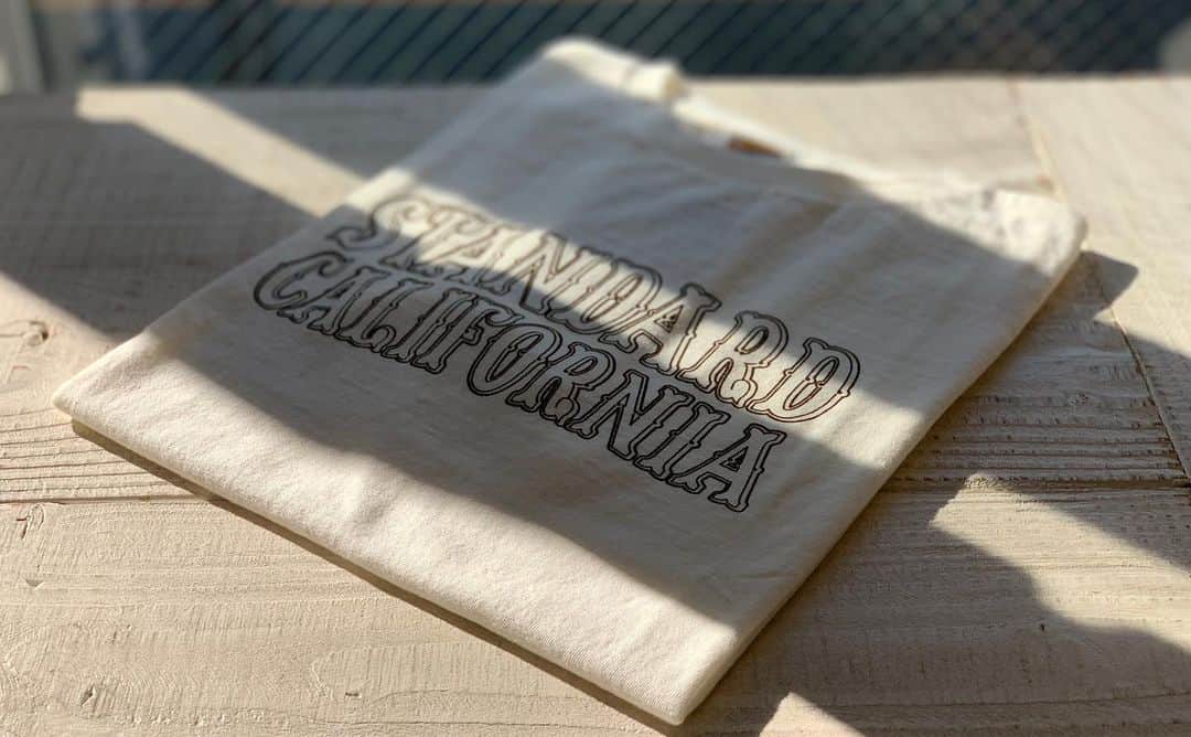のインスタグラム：「Basic Logo T  #standardcalifornia #スタンダードカリフォルニア #tshirt #tシャツ #logotshirt  #ロゴt  #fashion #ファッション #internationalshipping  #overseasshipping」