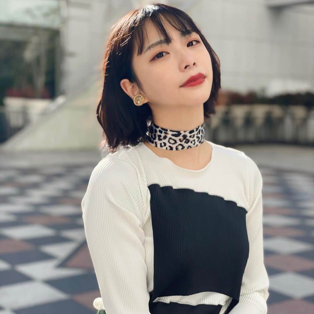 麻生果恩のインスタグラム：「#04#fjk#ポートレート#ootd」