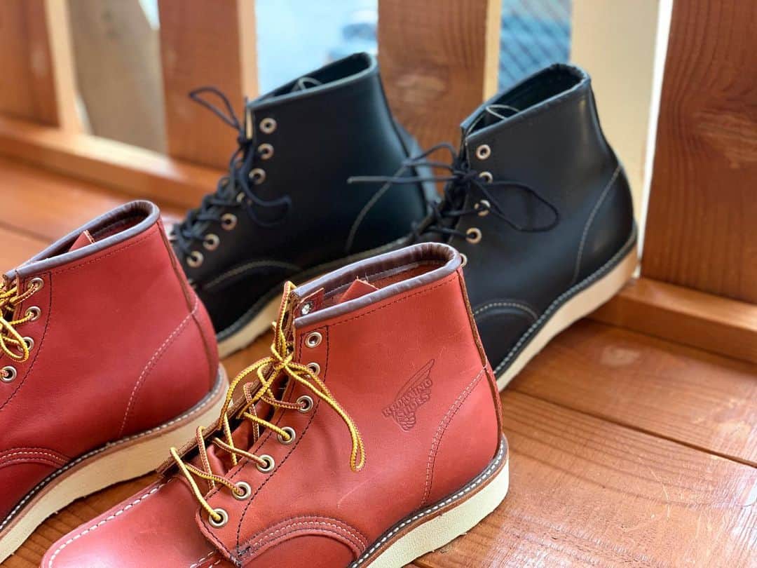のインスタグラム：「RED WING CLASSIC MOC  #standardcalifornia  #スタンダードカリフォルニア #redwing  #レッドウィング  #workboots  #ワークブーツ #boots  #ブーツ #internationalshipping  #overseasshipping」