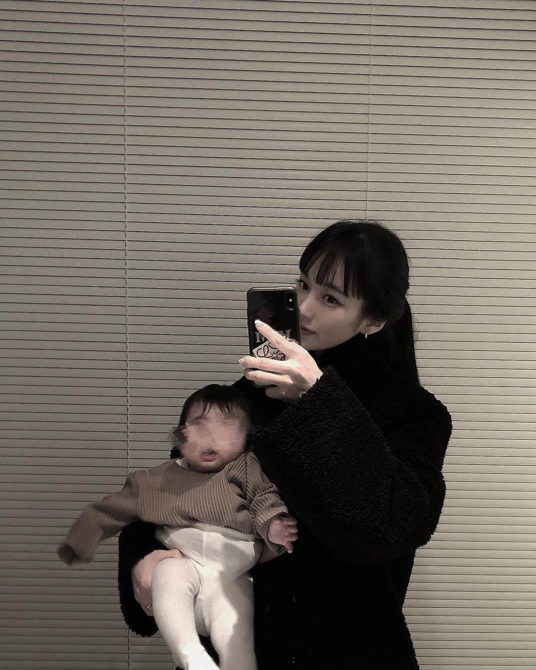 中村くるみのインスタグラム：「My angel 👼🏻 1/28 5 months old」