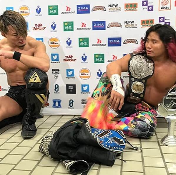 田中翔のインスタグラム：「#njpw」