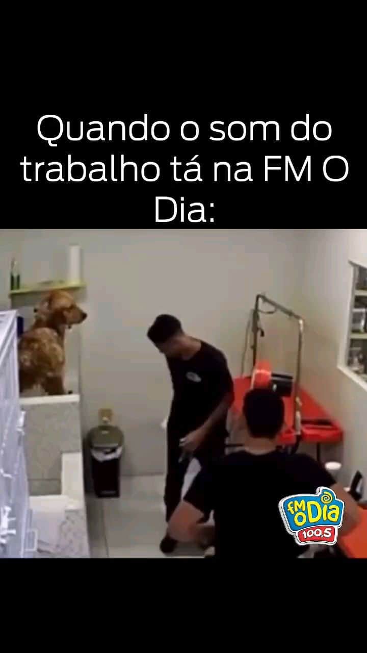 Rádio FM O Dia のインスタグラム：「Não dá pra ficar parado, né?! 😁」