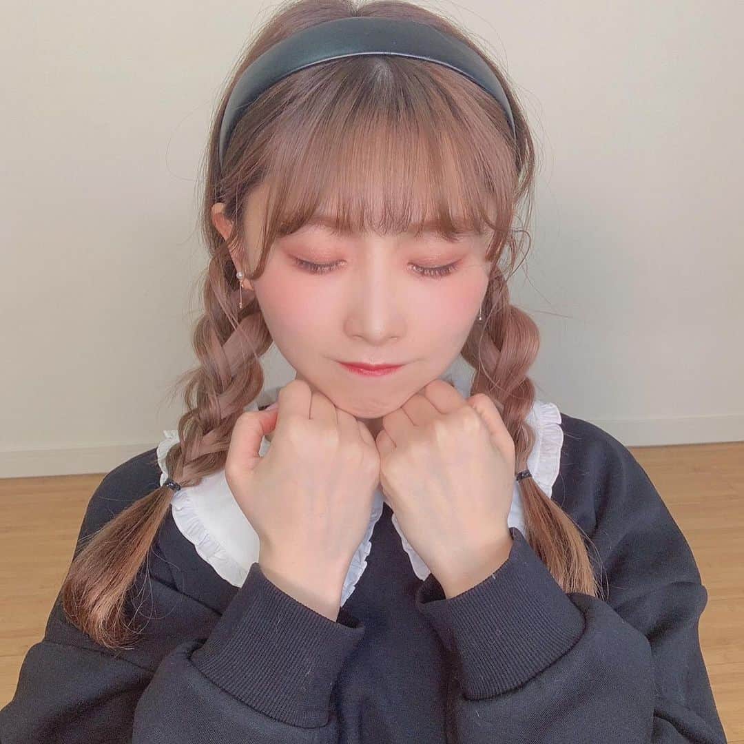 のインスタグラム：「🖤  きゅん〜〜🍥💓  ・ ・ ・ ・  #自撮り #アイドル #ゆり丸 #apokalippps #szwarc」