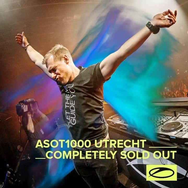 Armin Van Buurenのインスタグラム：「WOW!! A State Of Trance 1000 Celebration Weekend is COMPLETELY SOLD OUT! Thank you trance family for your unconditional support 🙏⁠⁠ ⁠⁠ We can't wait to celebrate with all of you on 3 & 4 September 2021 in the Jaarbeurs Utrecht. Let's turn the world into a dancefloor! 🔥 #ASOT1000」