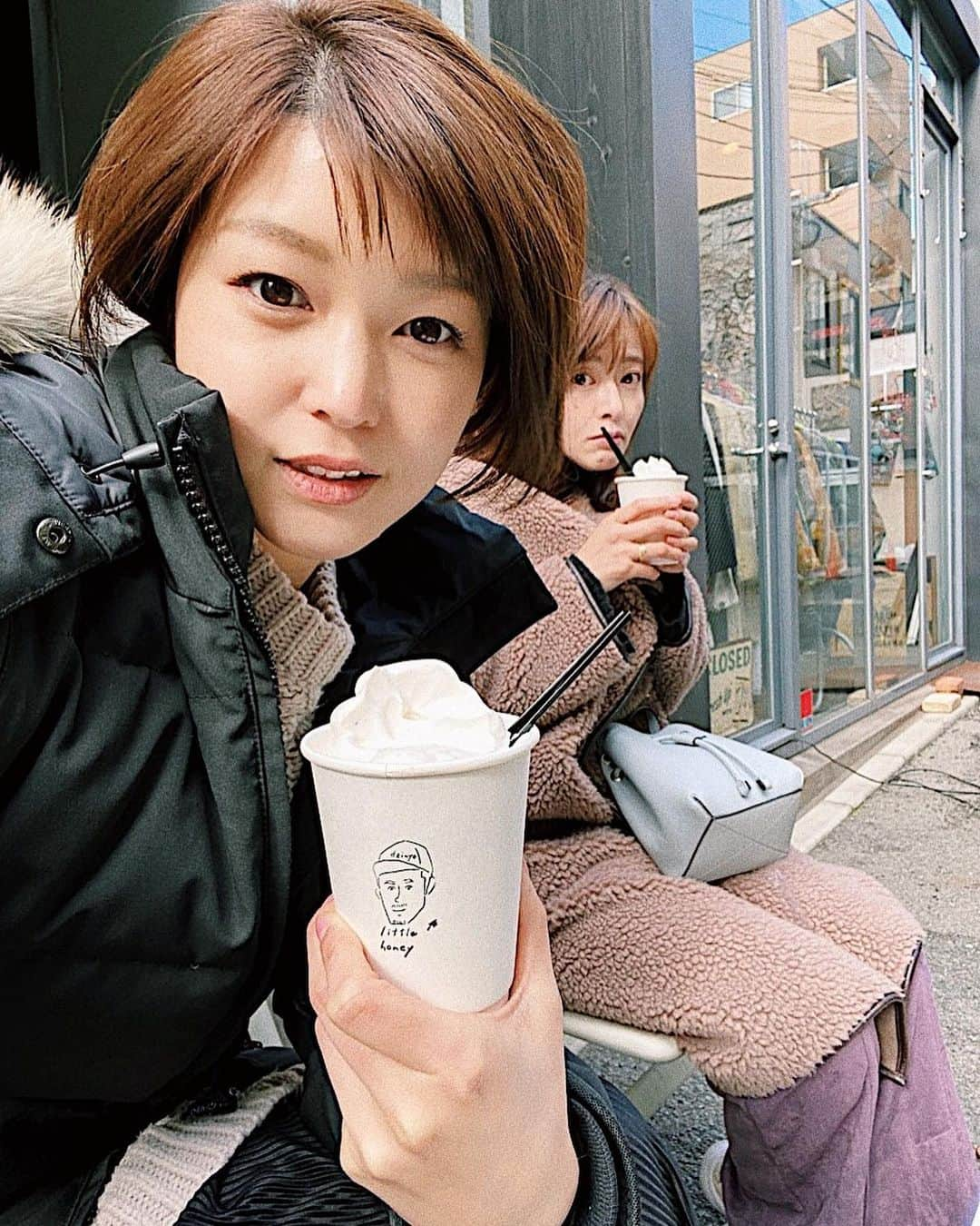 井上志帆子さんのインスタグラム写真 - (井上志帆子Instagram)「ウフウフ☃️💘」1月31日 1時26分 - shiriko0316