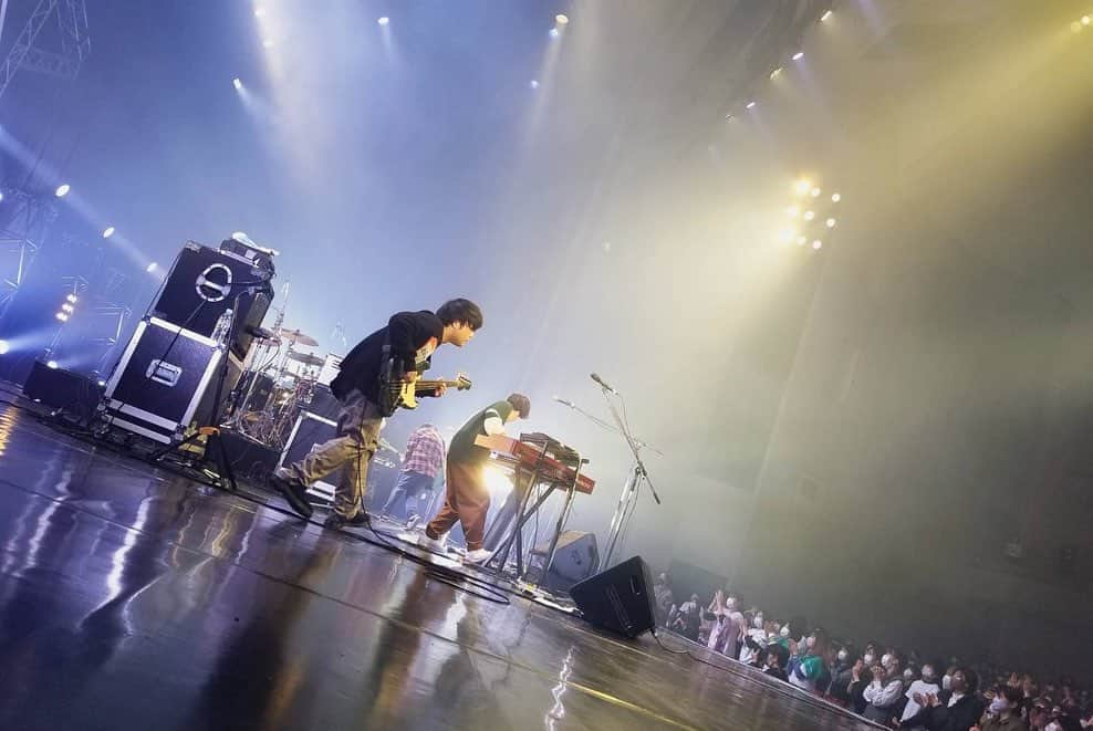 マカロニえんぴつさんのインスタグラム写真 - (マカロニえんぴつInstagram)「_  福岡【BARIYOKA ROCK】@福岡サンパレス、ありがとうございました‼️🙏✨  ライブができました。 忘れられない日です。  #BARIYOKAROCK #マカロニえんぴつ」1月31日 1時42分 - macaroniempitsu_official