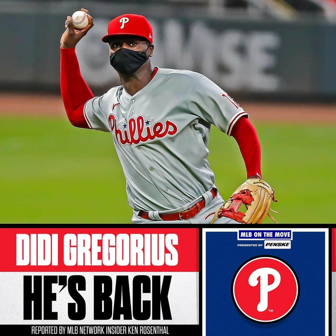 MLBさんのインスタグラム写真 - (MLBInstagram)「The Phillies have reportedly re-signed Didi Gregorius to a 2-year, $28 million deal, per MLB Network insider Ken Rosenthal.」1月31日 1時43分 - mlb