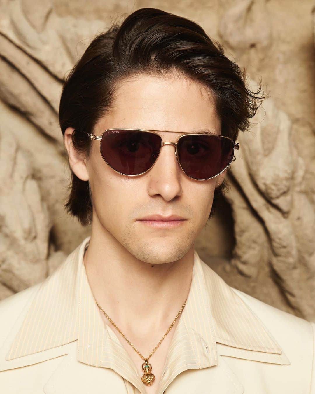 ランバンのインスタグラム：「Men’s sunglasses. #LanvinSS21」