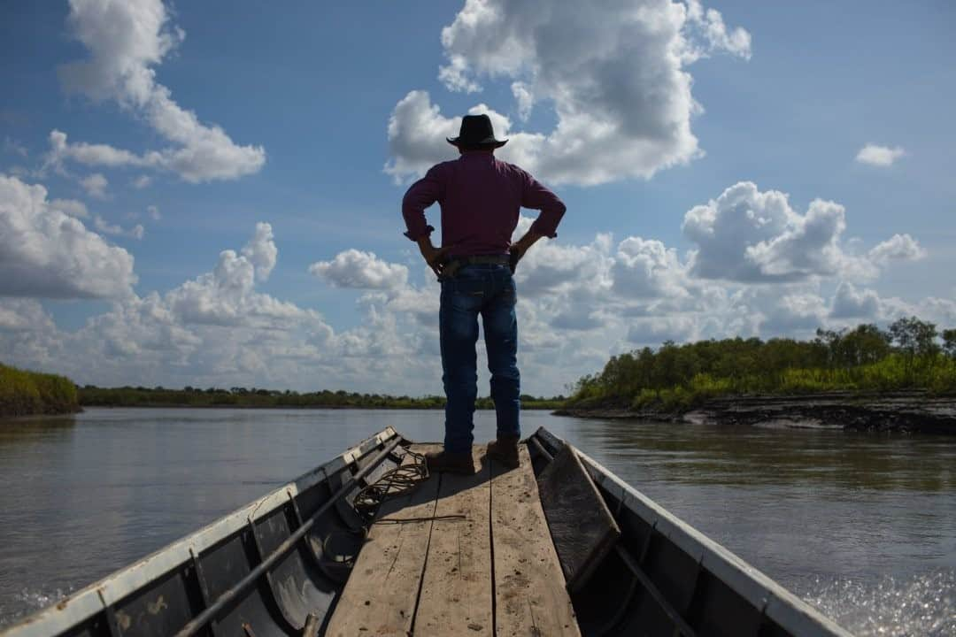 National Geographic Travelさんのインスタグラム写真 - (National Geographic TravelInstagram)「Photo by @juancristobalcobo / The Meta River winds through the eastern plains of Colombia. This river is a major tributary to the Orinoco River, which flows between Colombia and Venezuela. #orinoco #colombia #juancristobalcobo #meta」1月31日 4時36分 - natgeotravel