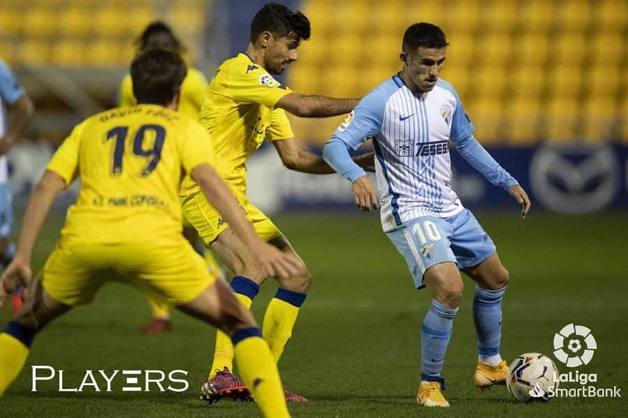 ハイロ・サンペリオのインスタグラム：「➕3️⃣ Luchando todo el equipo hasta el final 💪🏼🔥 @malagacf」