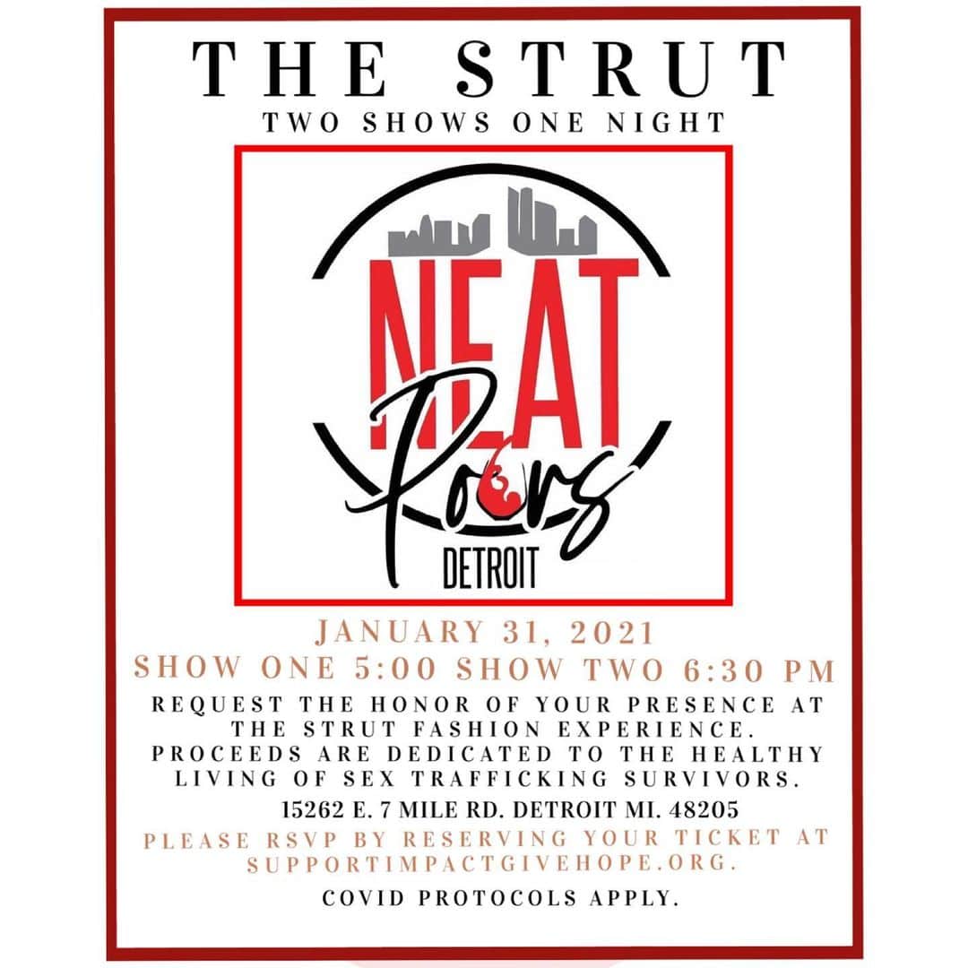 Draya Micheleさんのインスタグラム写真 - (Draya MicheleInstagram)「We’re extremely grateful that @neatpoursdetroit will be providing our beverages tomorrow. VIP comes w/ a free drink ticket 🤩」1月31日 6時36分 - thestrutfashionexperience