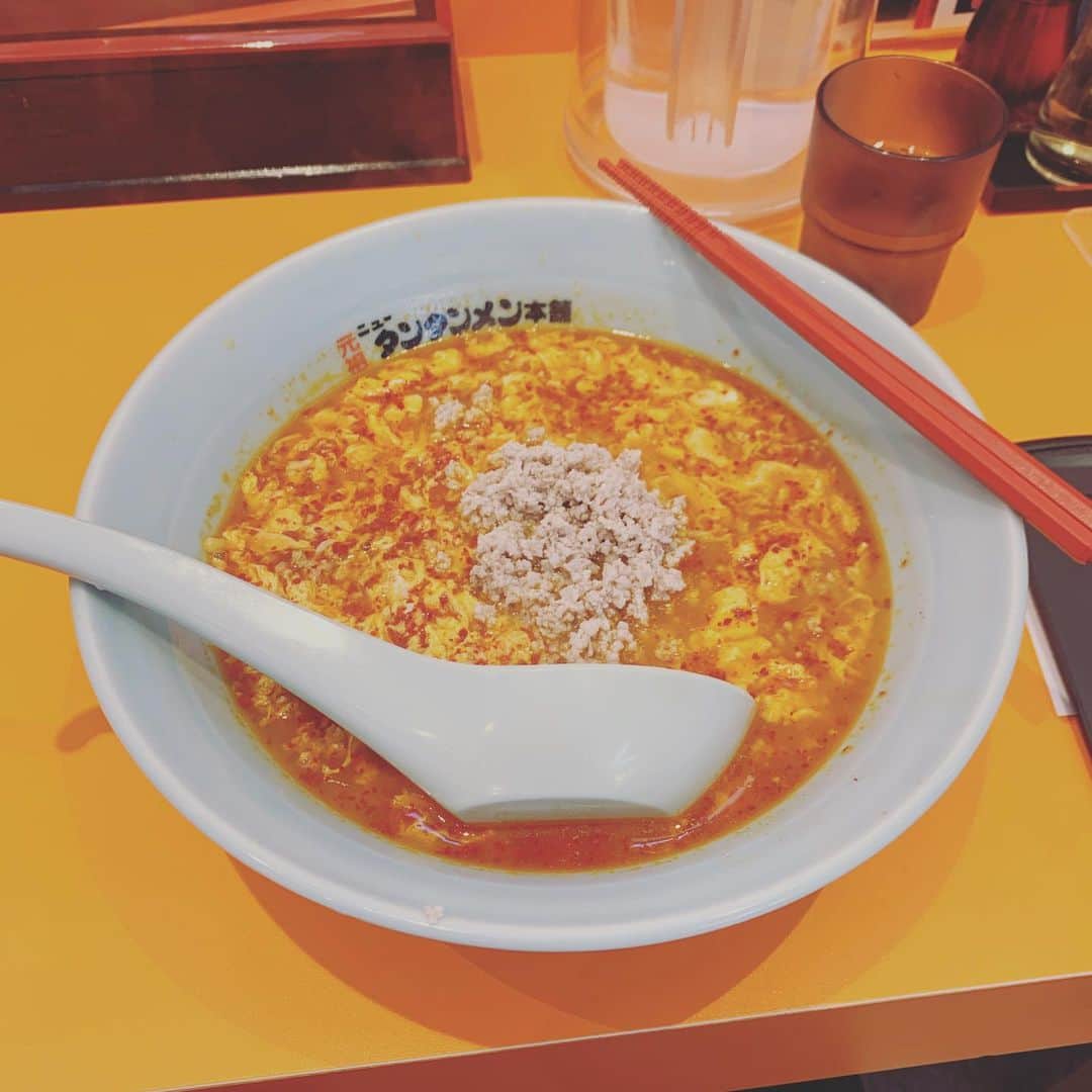岩崎慧さんのインスタグラム写真 - (岩崎慧Instagram)「ついに食しました。 ニュータンタンメン。」1月31日 16時11分 - iwasakikei