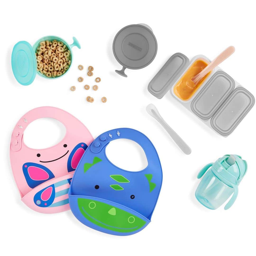 Skip Hopさんのインスタグラム写真 - (Skip HopInstagram)「Yum!🍴Get set for no-fuss, no-mess feeding with our mealtime Must-Haves. 😋  #mealtimemadebetter #infantfeeding #firstfoods #skiphop」1月31日 9時24分 - skiphop
