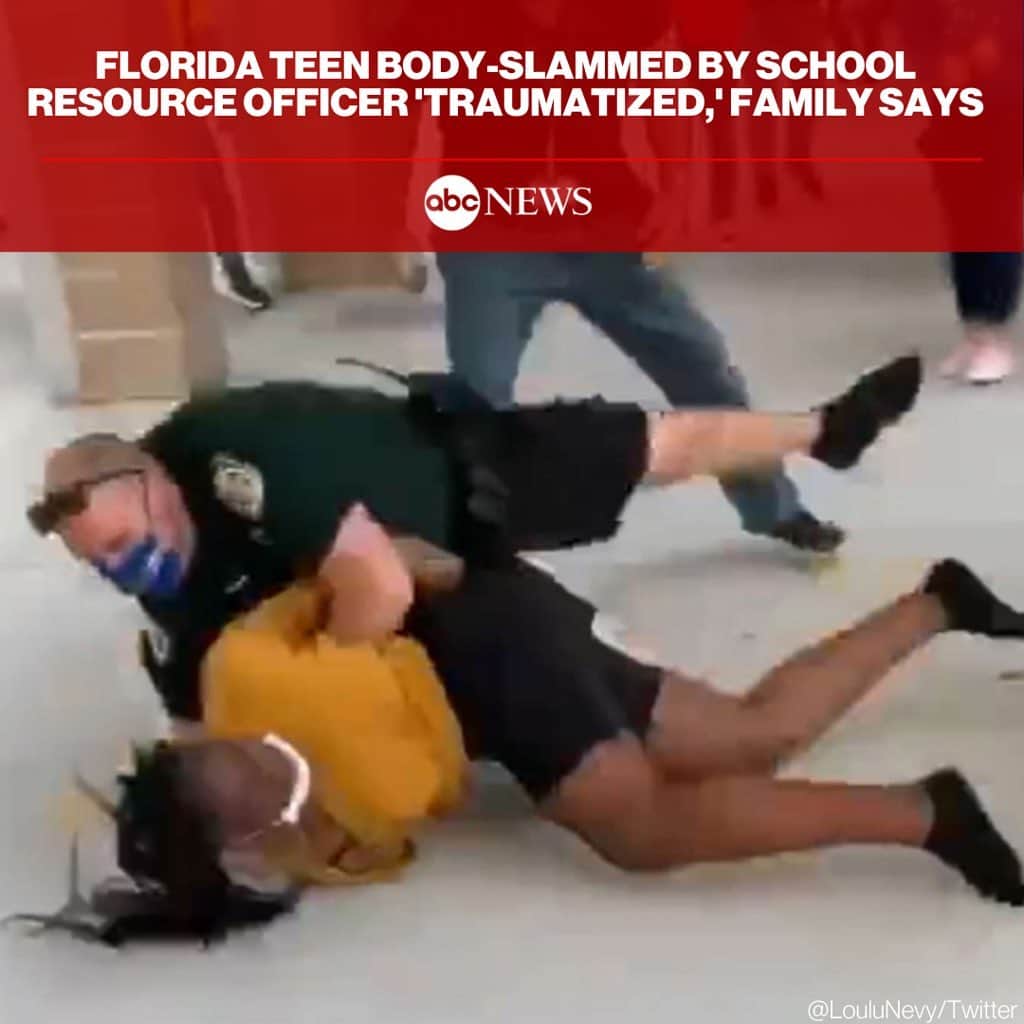ABC Newsさんのインスタグラム写真 - (ABC NewsInstagram)「The incident occurred on Tuesday in the school's hallway, as Deputy Ethan Fournier was attempting to break up a fight between Taylor Bracey and another student, according to the Osceola County Sheriff's Office. READ MORE AT LINK IN BIO.」1月31日 9時47分 - abcnews