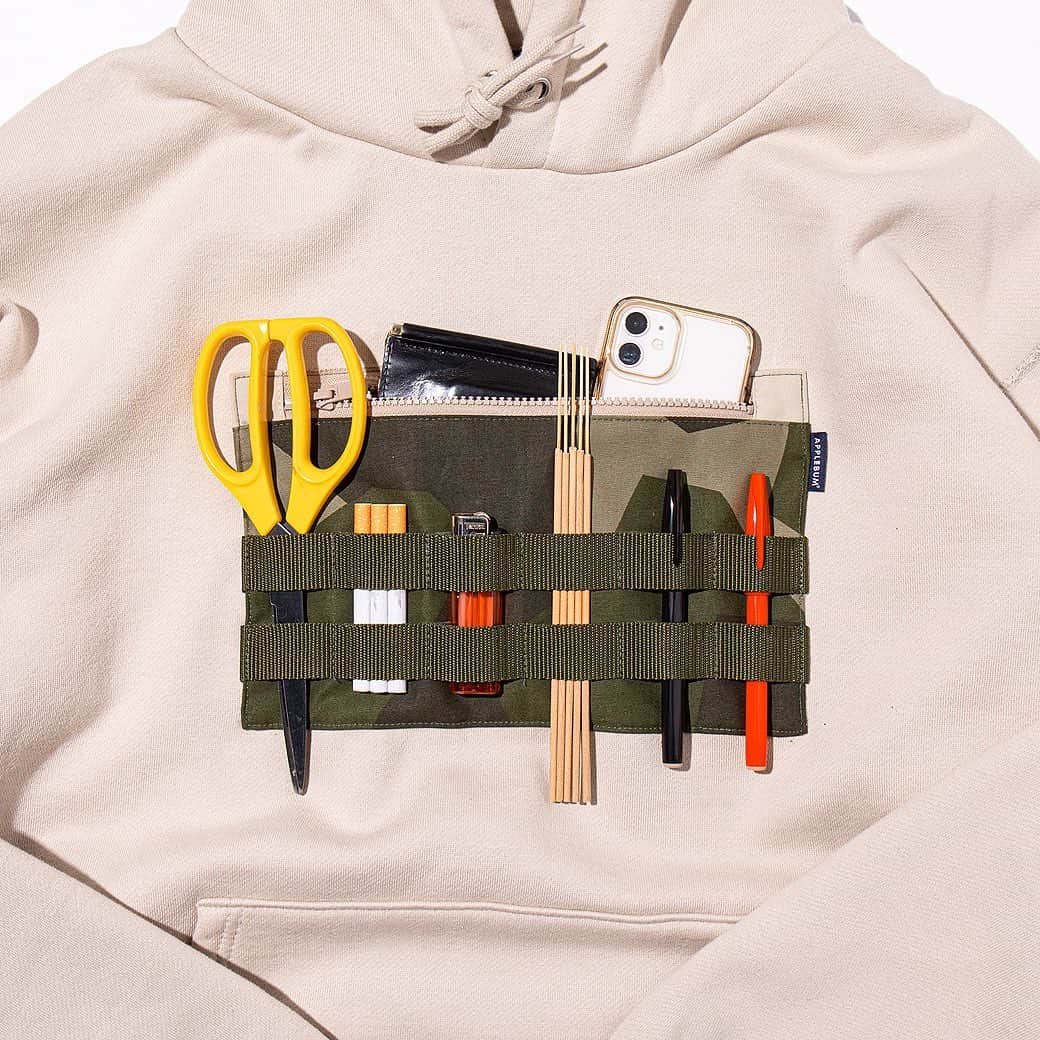 のインスタグラム：「Commando Sweat Parka  #applebum」