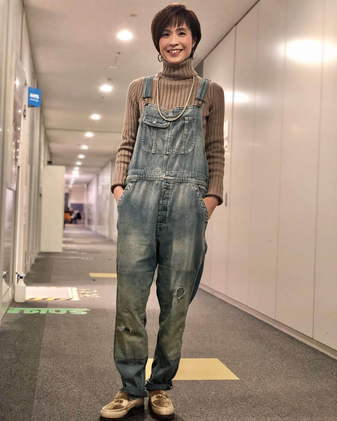 今村涼子さんのインスタグラム写真 - (今村涼子Instagram)「#私服#ralphlauren #paraboot  今日で1月も終わり。 ２月は暦通りに春めいてきて、 厚手タートルの出番も激減。」1月31日 11時54分 - ryoko.imamu