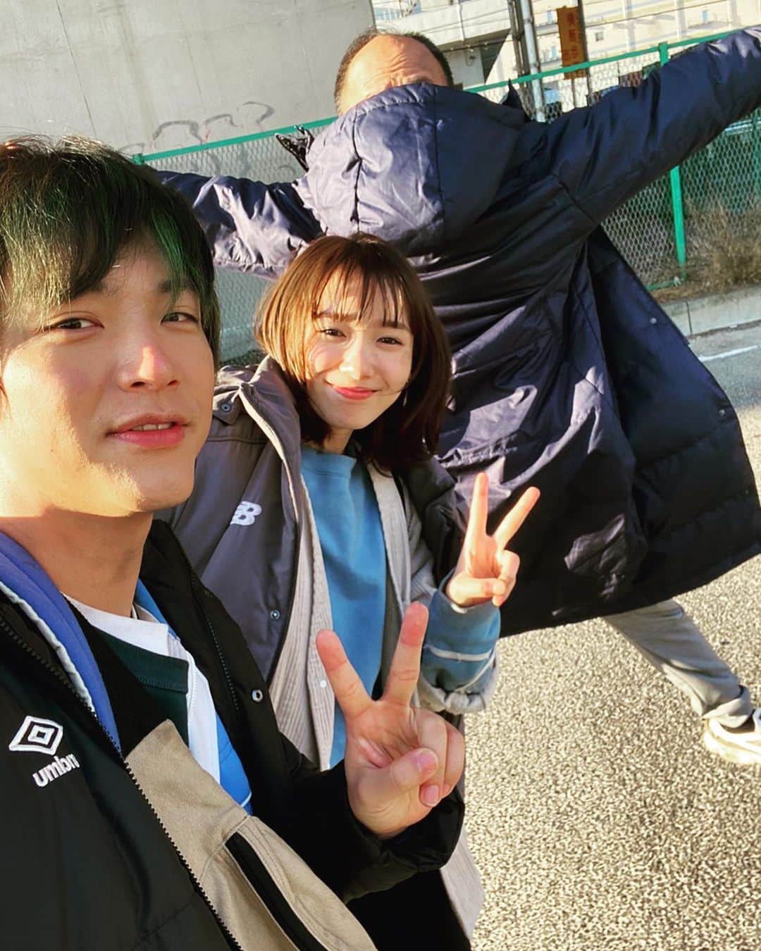飯豊まりえのインスタグラム：「@kimiseka_ntv  今夜、第3話22時30分！   ジャンプのタイミング…😩👍」