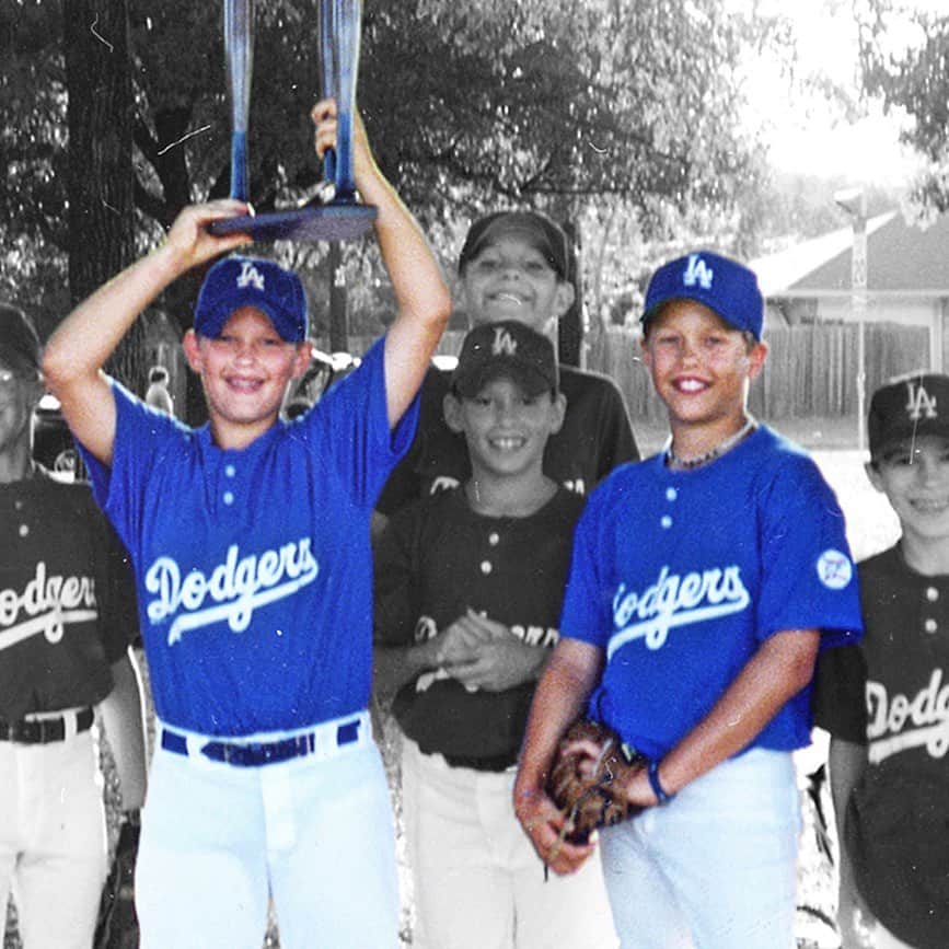 espnさんのインスタグラム写真 - (espnInstagram)「Matthew Stafford and Clayton Kershaw were teammates all throughout their childhood in Texas, now they're both stars in Los Angeles ⭐️」1月31日 12時28分 - espn