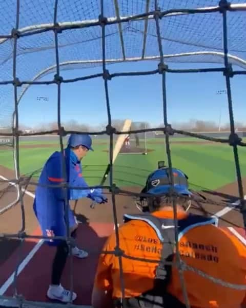 ロビンソン・チリノスのインスタグラム：「Live Batting practice, Excelente sábado gracias a todos los que nos ayudaron hoy #robinsonchirinos #mlb #nike #victus」