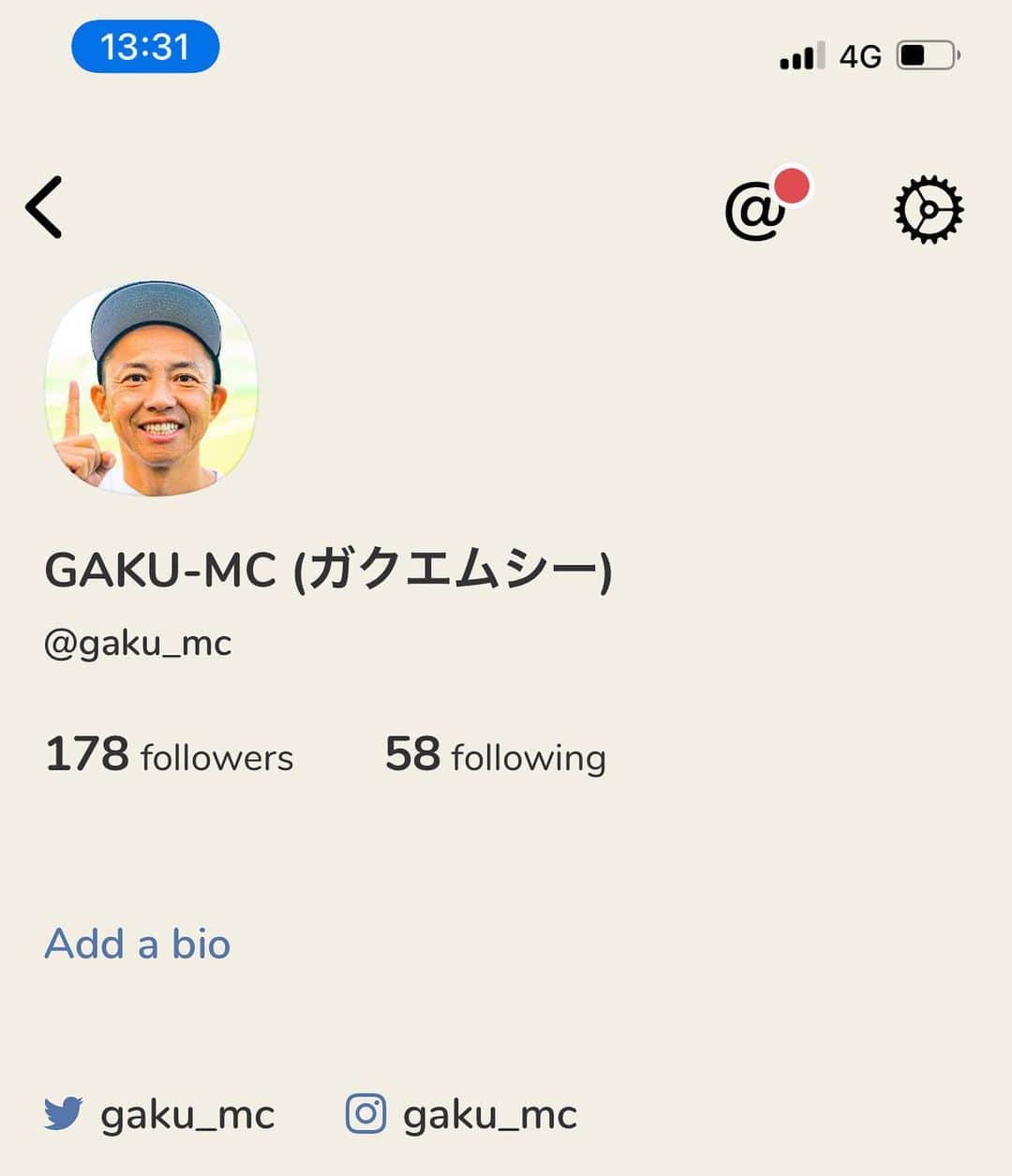 GAKU-MCさんのインスタグラム写真 - (GAKU-MCInstagram)「悩んだら飛び込むタイプ。 ガクエムシーです。 よろしくお願いします。  #clubhouse #クラブハウス #gakumc」1月31日 13時55分 - gaku_mc