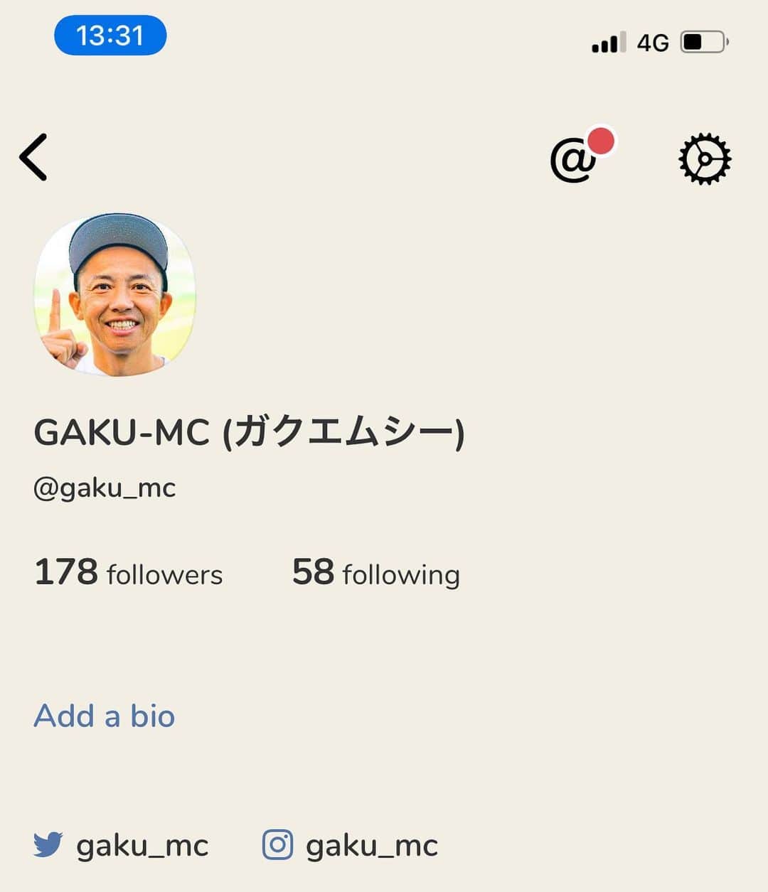 GAKU-MCのインスタグラム：「悩んだら飛び込むタイプ。 ガクエムシーです。 よろしくお願いします。  #clubhouse #クラブハウス #gakumc」