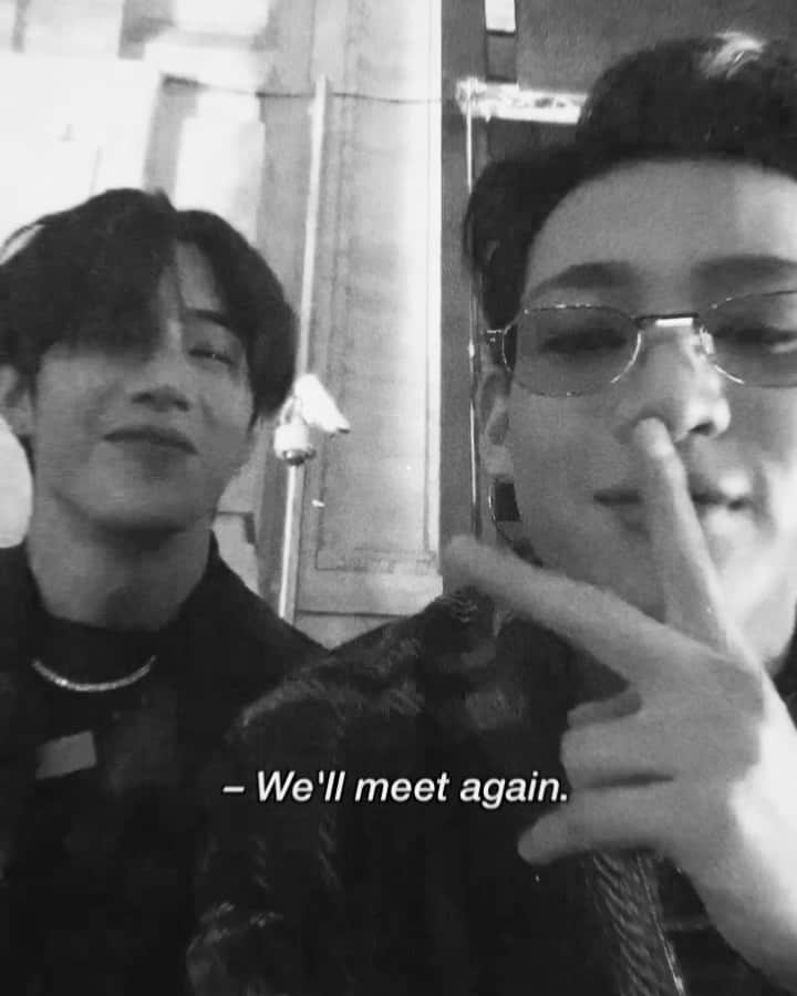 BamBam のインスタグラム：「i'm going to miss you brother🙌🏻 @marktuan」