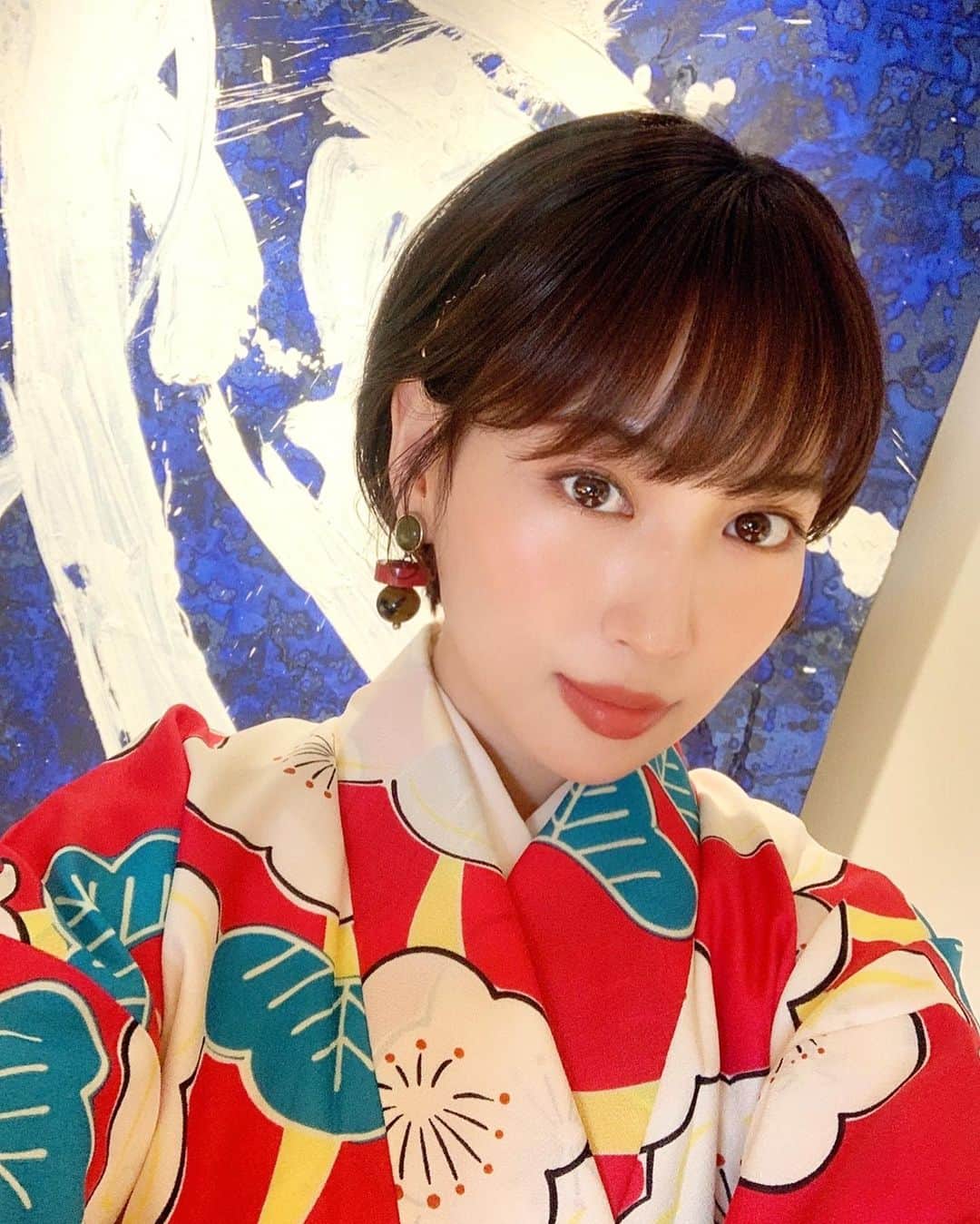 増田有華さんのインスタグラム写真 - (増田有華Instagram)「＊  着物👘 久々に着ました。  メイクもさいきんガラッと変えてみた。（分かりにくい）  遅ればせ新年会イベント。 ありがとうございました。  ・ ・ ・ #着物 #着物コーディネート #着物女子 #kimono #japan #japanese #japanesegirl #和」1月31日 15時08分 - masuyuka_official