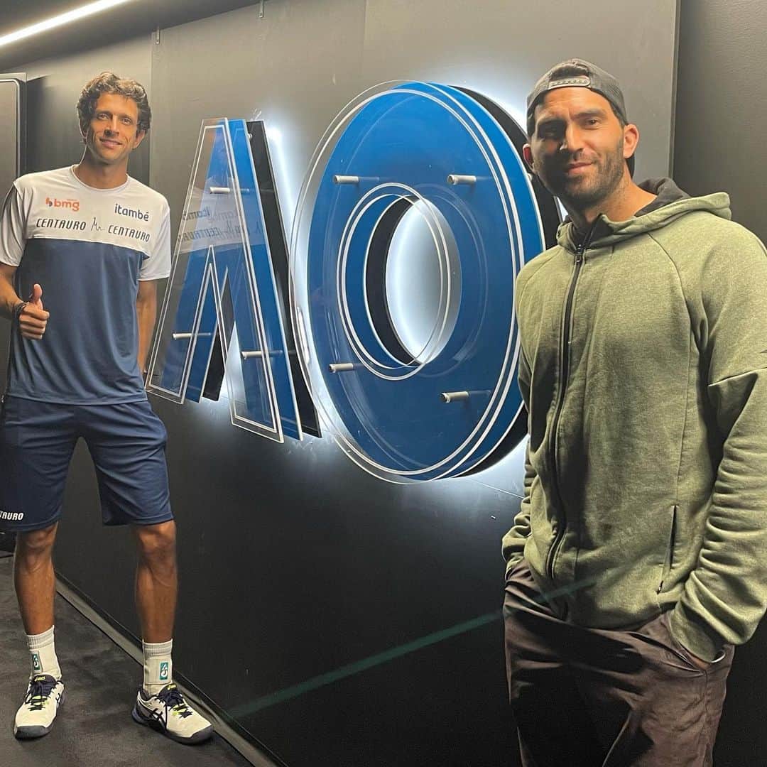 のインスタグラム：「Here we go @australianopen !」