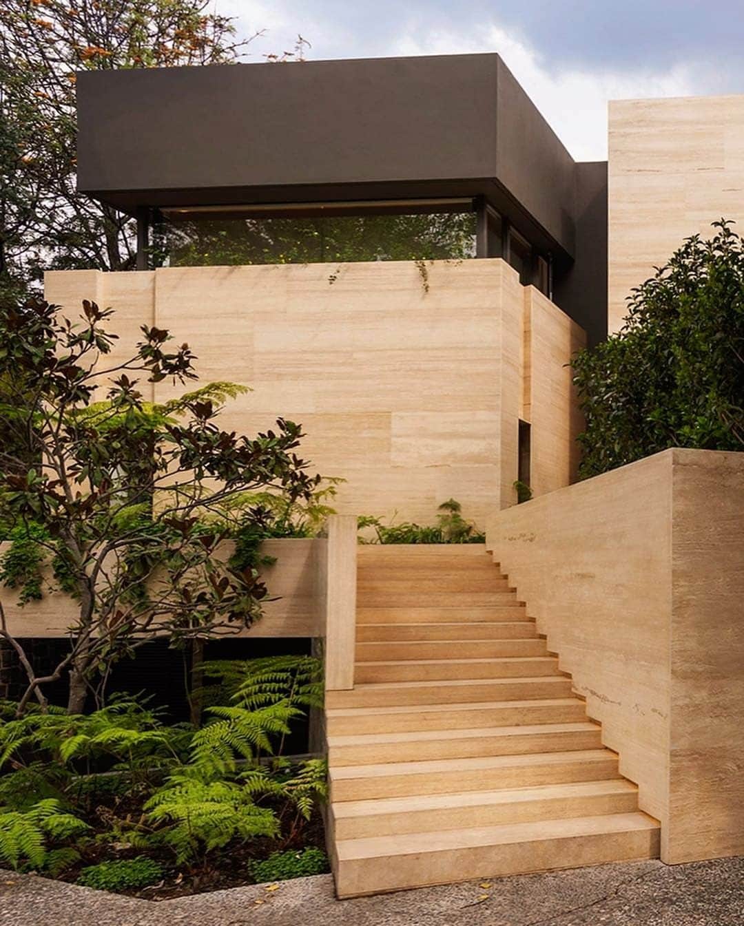 Architecture - Housesさんのインスタグラム写真 - (Architecture - HousesInstagram)「⁣ Magnolia House ⤵️⁣ A moderns and contemporary single family home. A facade that displays a rhythmic composition of rectilinear volumes 👏. It also has an amazing backyard space ideal as a meeting point for gatherings around the fireplace or the pool 🤩. Double tap if you love it and tag a #archilover 🥰.⁣ _____⁣⁣⁣⁣⁣⁣⁣⁣⁣ 📐  @farca.grappin  📸  @jaimenavarros  📍Mexico⁣ #archidesignhome⁣⁣⁣⁣⁣ _____⁣⁣⁣⁣⁣⁣⁣⁣⁣ #design #architecture #architect #arquitectura #luxury #architettura #archilovers ‎#architecturephotography #amazingarchitecture⁣ #lookingup_architecture #artdepartment #architecturallighting #house #archimodel #architecture_addicted #architecturedaily #arqlovers #arch_more #mexicoarchitecture」2月1日 2時05分 - _archidesignhome_