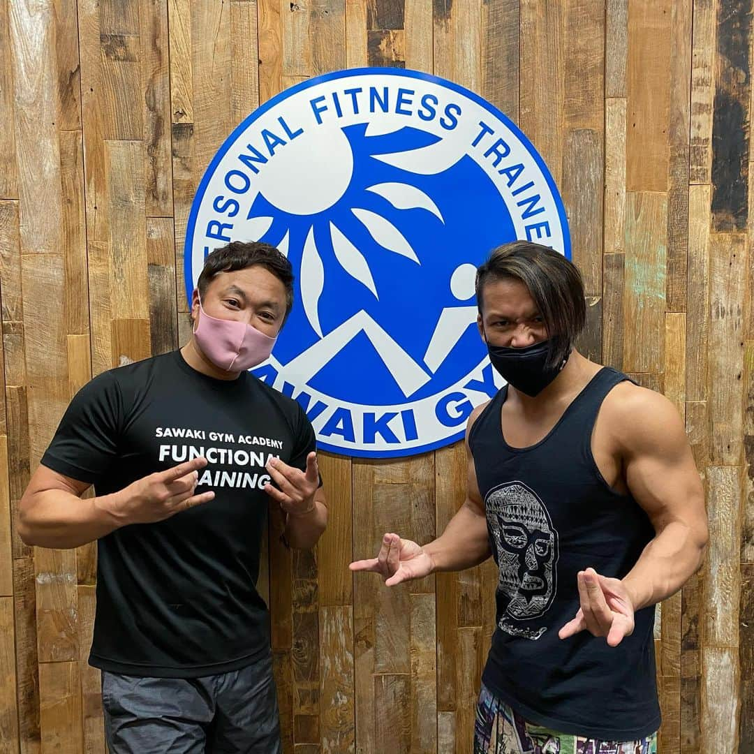 石森太二さんのインスタグラム写真 - (石森太二Instagram)「Conditioning adjustment🤘  #sawakigym #conditioning #bulletclub #bonesoldier #taijiishimori」1月31日 18時53分 - taijiishimori