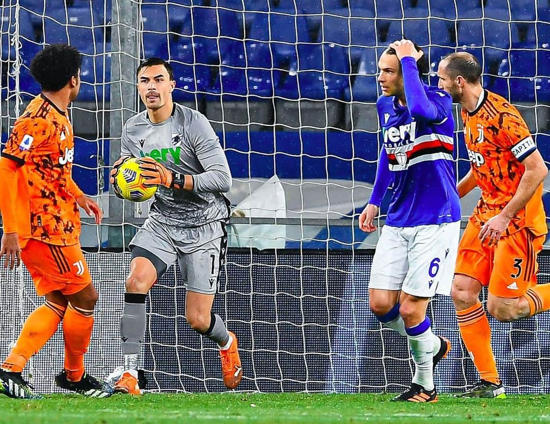 エミリオ・アウデロさんのインスタグラム写真 - (エミリオ・アウデロInstagram)「Sampdoria-Juventus 0-2 #forzadoria @seriea @sampdoria」1月31日 19時18分 - emil_audero