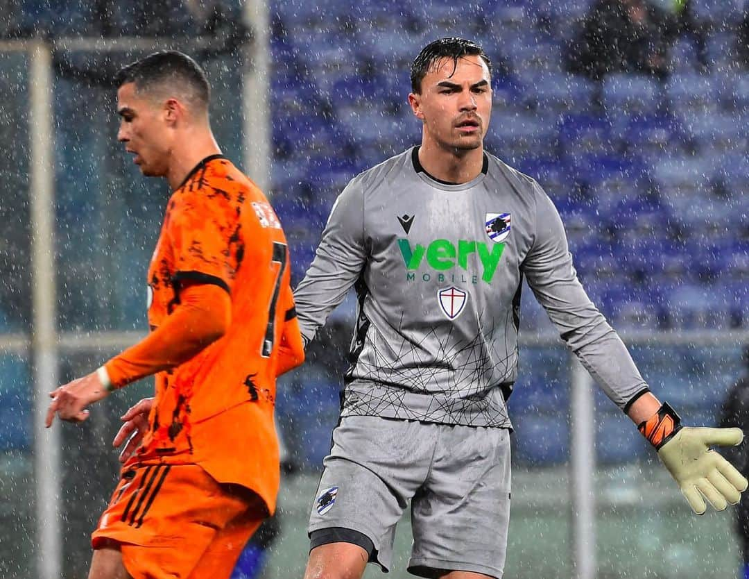 エミリオ・アウデロのインスタグラム：「Sampdoria-Juventus 0-2 #forzadoria @seriea @sampdoria」