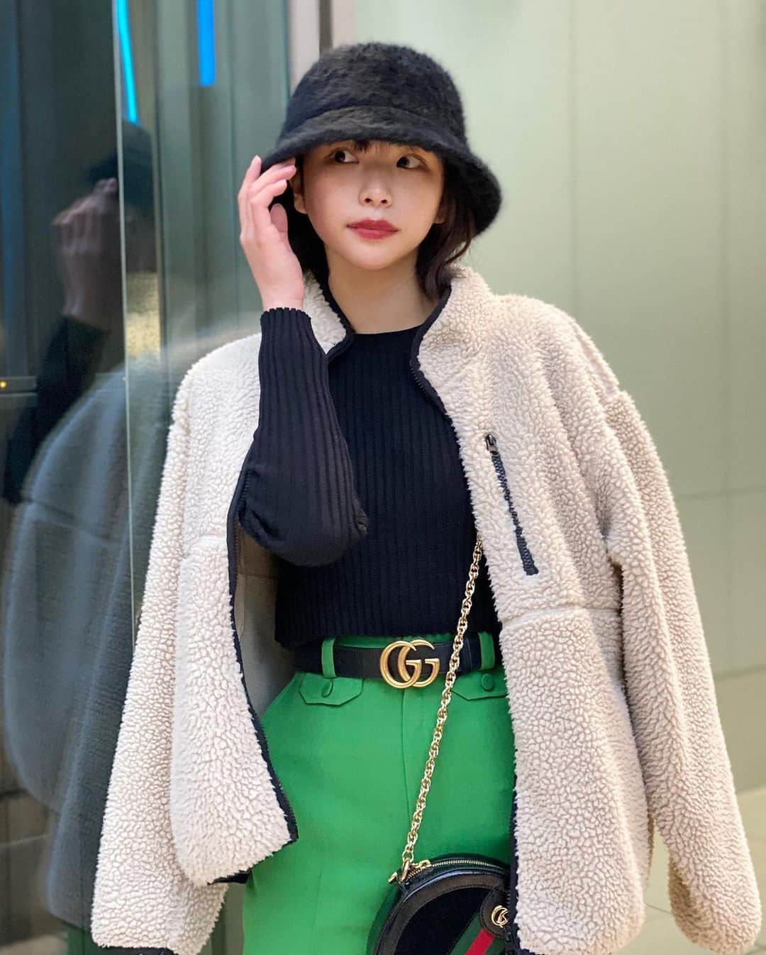 麻生果恩のインスタグラム：「#ootd#04#ファッション」
