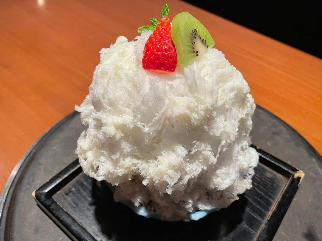 悠木ゆうかさんのインスタグラム写真 - (悠木ゆうかInstagram)「#生粋  のかき氷が目当て🍧  #かき氷#かきごおりすと」1月31日 20時14分 - yuki_yuuka_6666