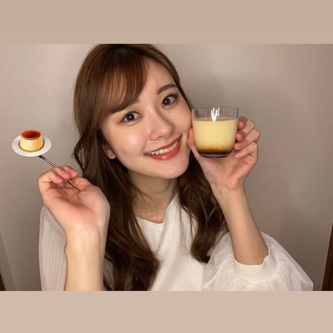 増田紗織さんのインスタグラム写真 - (増田紗織Instagram)「今日のデザートはプリンです🍮✨ . . . #アナウンサー #abc #デザート #プリン #おやつ #dessert #desserttime」1月31日 21時09分 - saorimasuda_official