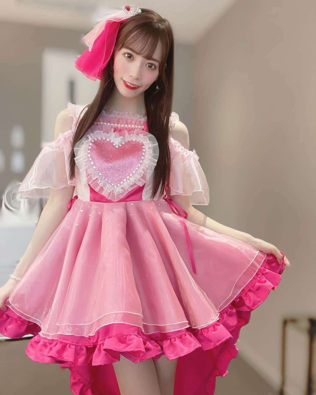 宇佐美幸乃さんのインスタグラム写真 - (宇佐美幸乃Instagram)「バースデーライブの衣装です💓最強らぶりー！！！！ 理想以上にかわいいいいい  #birthday #birthdaylive #idol #アイドル　#live #japanese #japanesegirl #pink #costume #ribbon #instagood #instagram #instalike #fff #followｍe」1月31日 21時20分 - usami_yukino