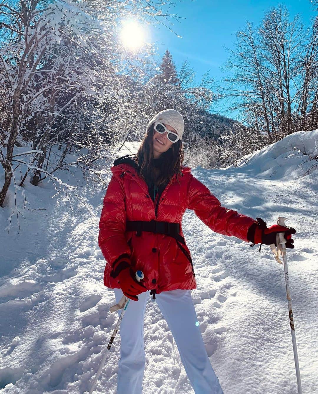 OPHELIEさんのインスタグラム写真 - (OPHELIEInstagram)「French Alps ❄️」2月1日 3時01分 - ophelieguillermand