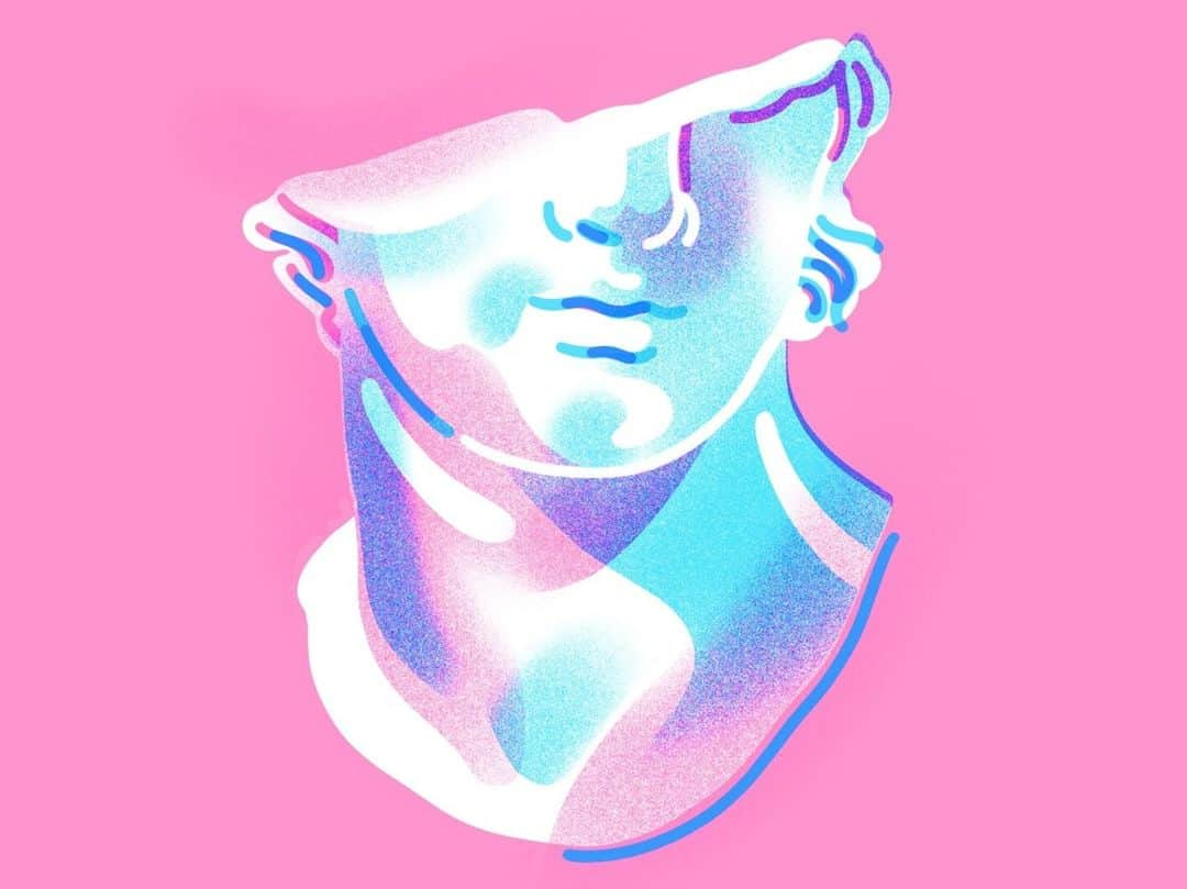 Dribbbleさんのインスタグラム写真 - (DribbbleInstagram)「Jordan Kay Fragmentary Head by Jordan Kay ⠀ ⠀ #dribbble #design #illustration #sculpture #texture #illustrator #dribbblers」1月31日 21時35分 - dribbble