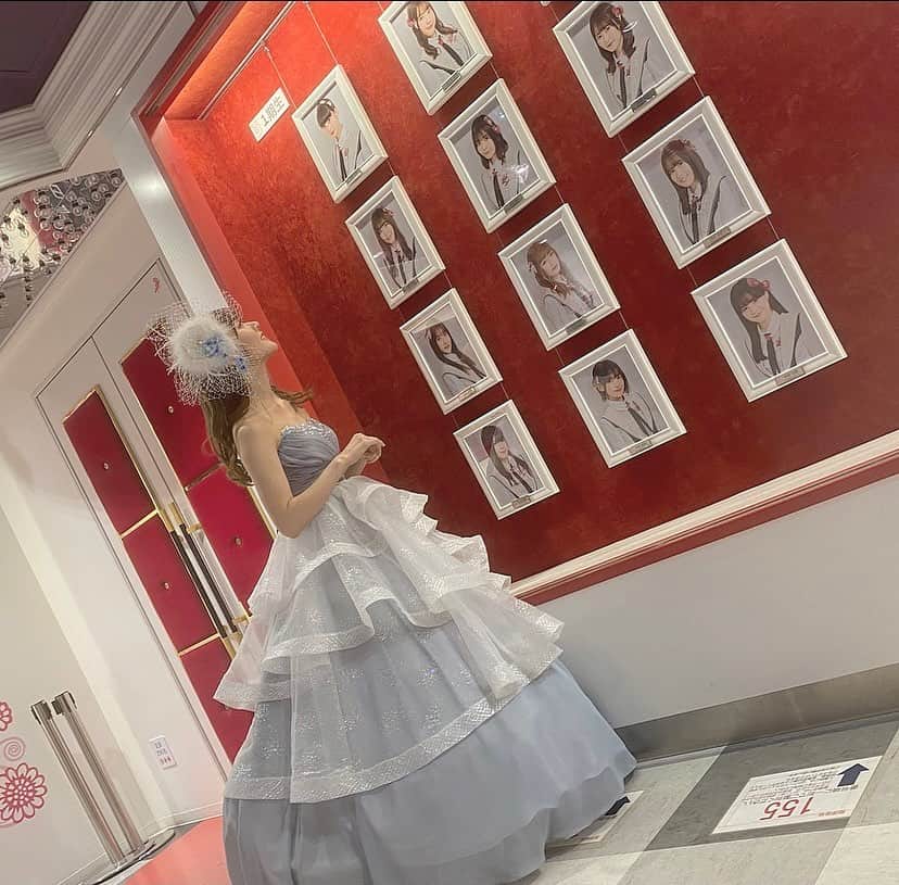 西潟茉莉奈のインスタグラム：「. . 世界で一番綺麗なお姫様でした...👸🏻✨ . #加藤美南卒業特別公演 . .」