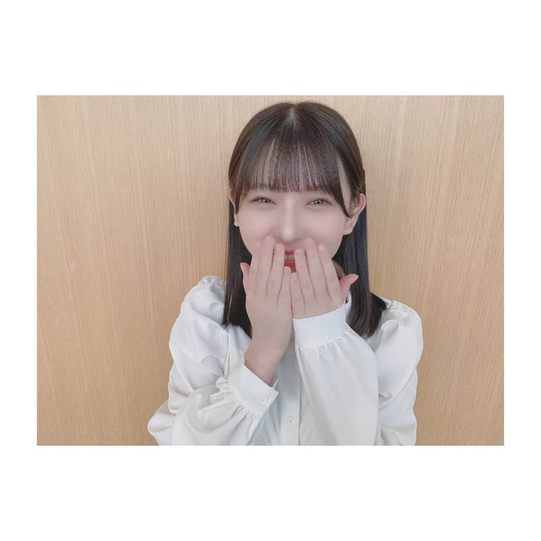 堺萌香さんのインスタグラム写真 - (堺萌香Instagram)「🤍  どんな笑い方？笑」1月31日 22時32分 - hkt48_moeka