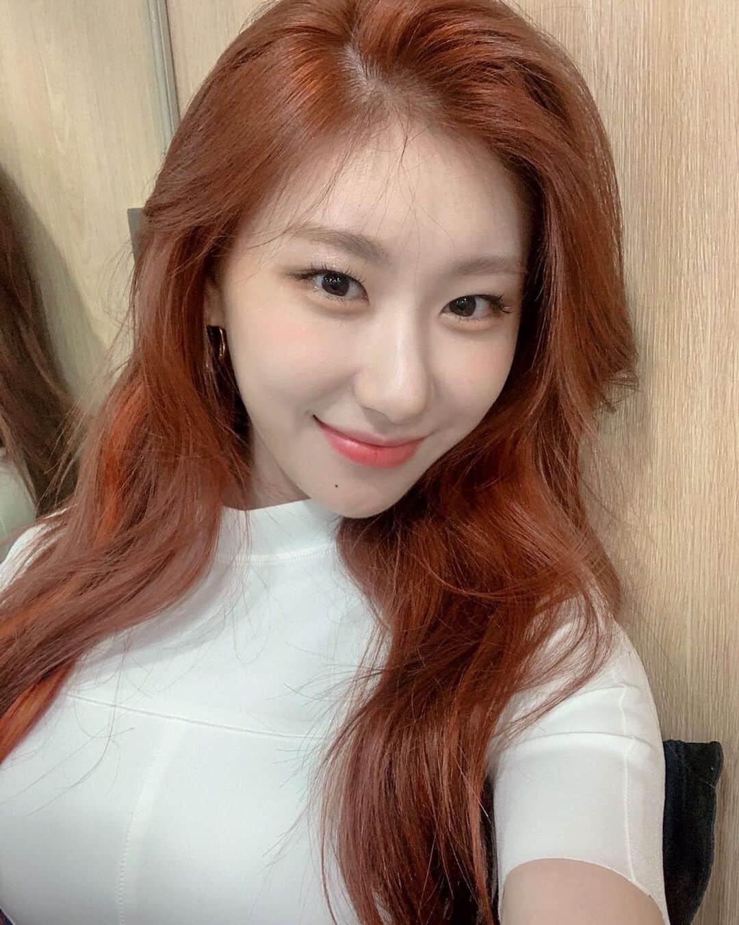 チェリョンのインスタグラム：「she's so pretty 😭❤️❤️」