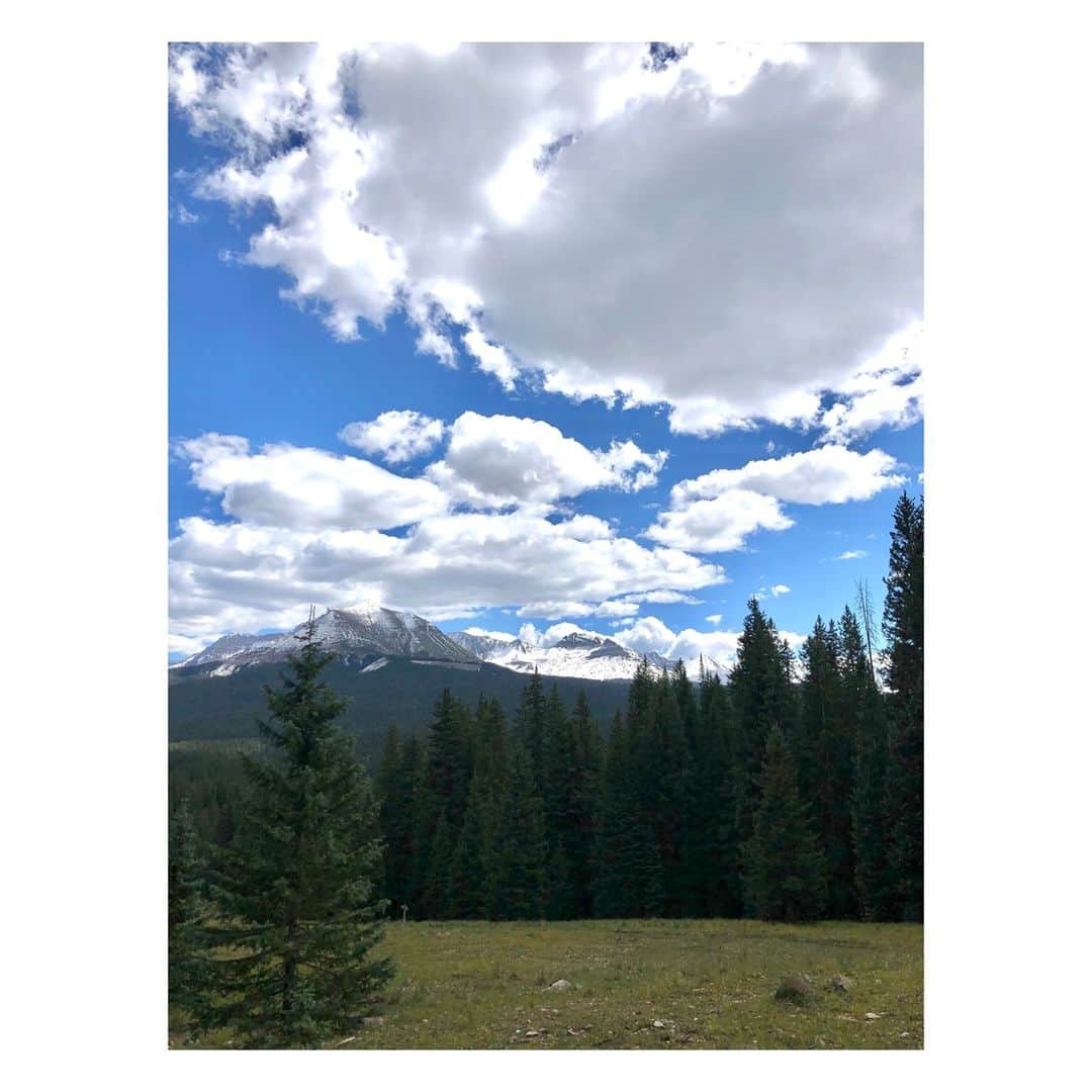 マッタのインスタグラム：「MattaTribe at the mountain tops in Colorado 🏔 Happy Sunday, wherever we are 💛✨💛」