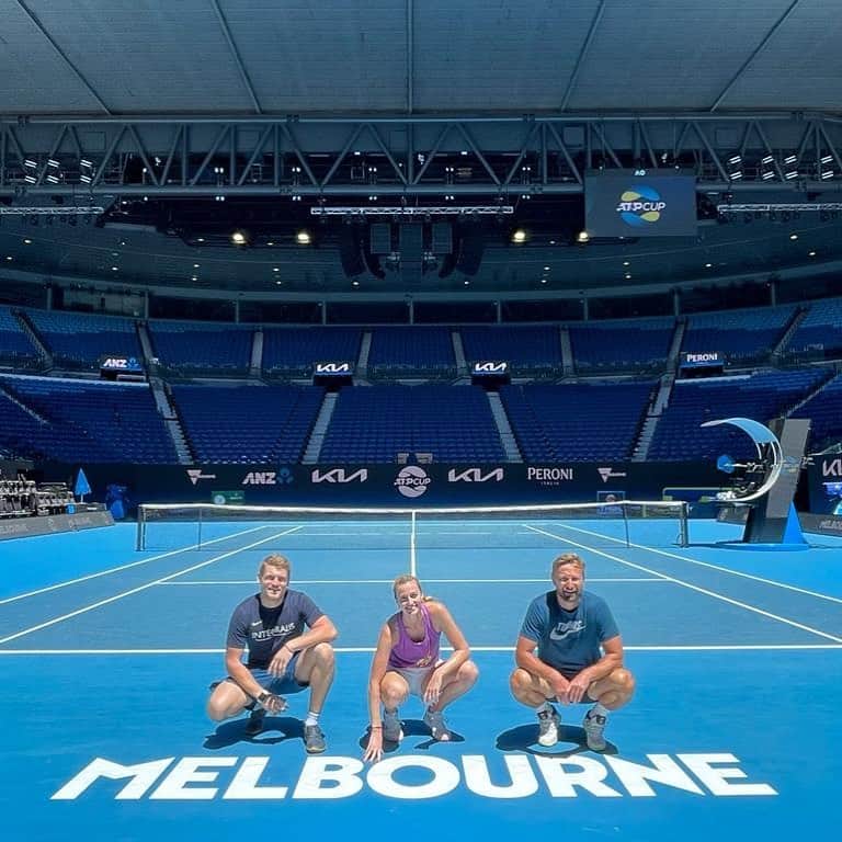 PetraKvitovaのインスタグラム：「2021 season almost ready for lift-off in Melbourne 🚀」