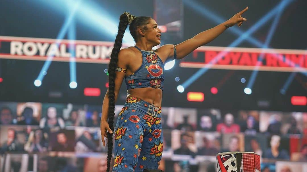 WWEさんのインスタグラム写真 - (WWEInstagram)「@biancabelairwwe has won the #RoyalRumble and is on her way to #WrestleMania!」2月1日 11時09分 - wwe