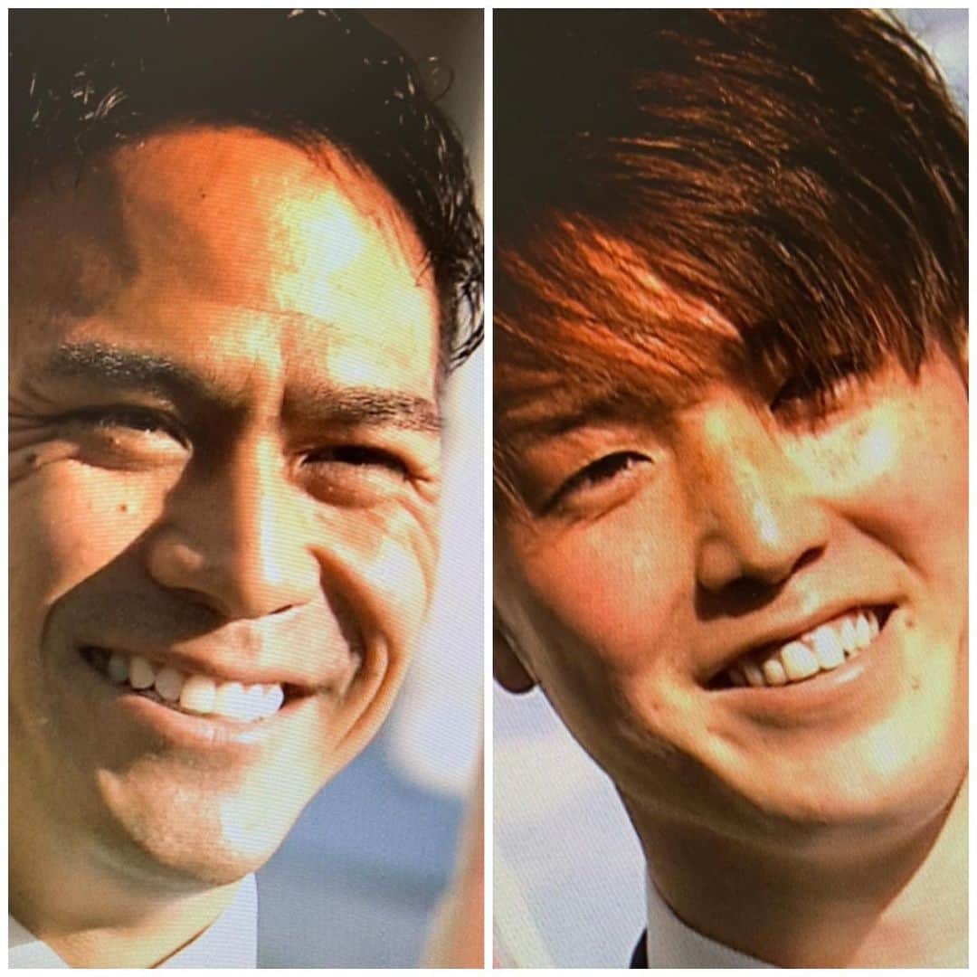 RCC中国放送「ＲＣＣスポーツ」のインスタグラム：「今晩のカーチカチテレビ予告🔥  その前に。 画像はきのう沖縄入りした広輔&森下の表情です。ちなみに選手会長はなんとInstagramを始めました。情報発信にも注目👀  さて、18時半以降は、はじめから最後までずーーーーーっとキャンプ特集やります😉この放送時間帯、どこよりも長く濃く深くお伝えしたい‼️  ●沖縄一軍キャンプ 現地の天谷さんとつないで、最新情報をリポート。鈴木誠也にケビンクロンは、ランチ特打に登場するのか？開幕投手を争う九里に森下、さらには栗林らが続々とブルペン入り？  ●日南二軍キャンプ カーチカチテレビは、少数精鋭？スタッフで制作しているにもかかわらず、奮発して日南にも取材班を派遣🥺だって大瀬良のインタビューがしたいから👍  ●もうひとつ大事なお知らせ 先週月曜放送時のプレゼント「緒方前監督サイン本×3名様」&水曜の「緒方前監督サインボール×3名様」の当選者を番組ラストで発表🤩番組Dが全ての文面に目を通しました。なんと応募総数300通オーバー、プレゼントはいったい誰の手に🎁🎁🎁  #カープ #広島東洋カープ #veryカープ #カーチカチ」