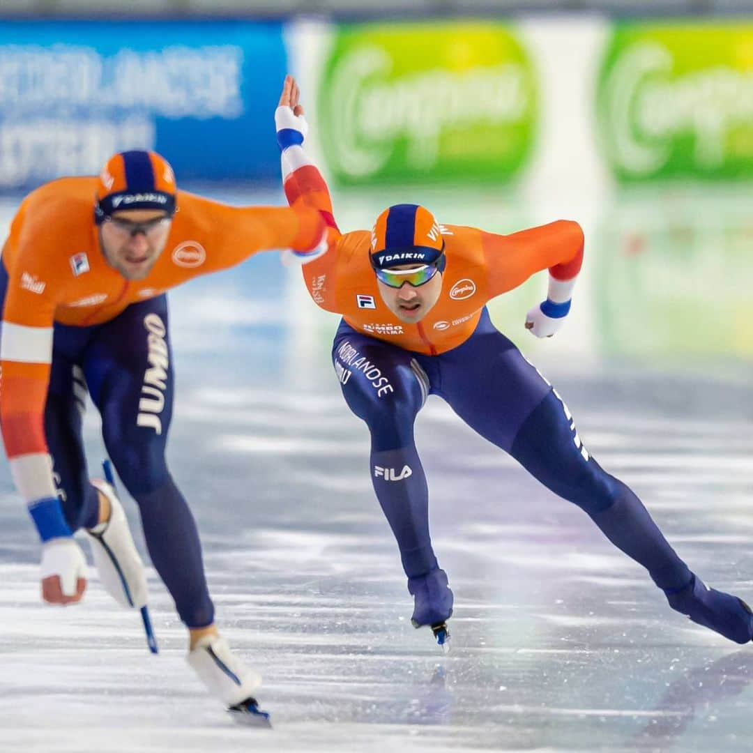 開フェルバイさんのインスタグラム写真 - (開フェルバイInstagram)「Blij met de winst vandaag op de 1000m! Was weer een mooie battle @_thomaskrol ! Nog 2 weken tot het WK! 📸@stephantellier   #jumbovisma_ice」2月1日 4時16分 - kaiverbij