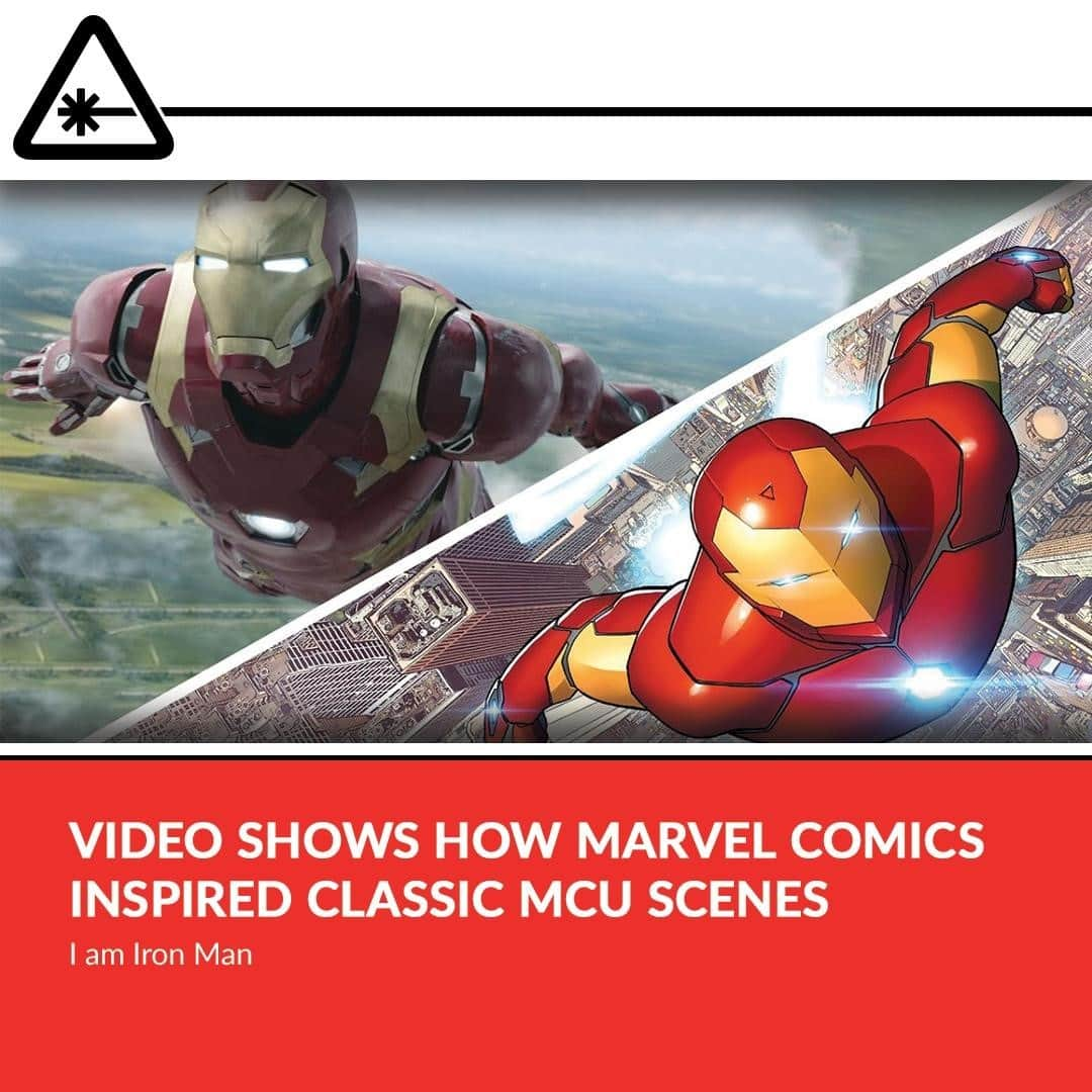 クリス・ハードウィックさんのインスタグラム写真 - (クリス・ハードウィックInstagram)「Often though, a single panel from a comic book has provided creators direct inspiration for some of the best sequences in the MCU.⁠ link in bio」2月1日 5時01分 - nerdist