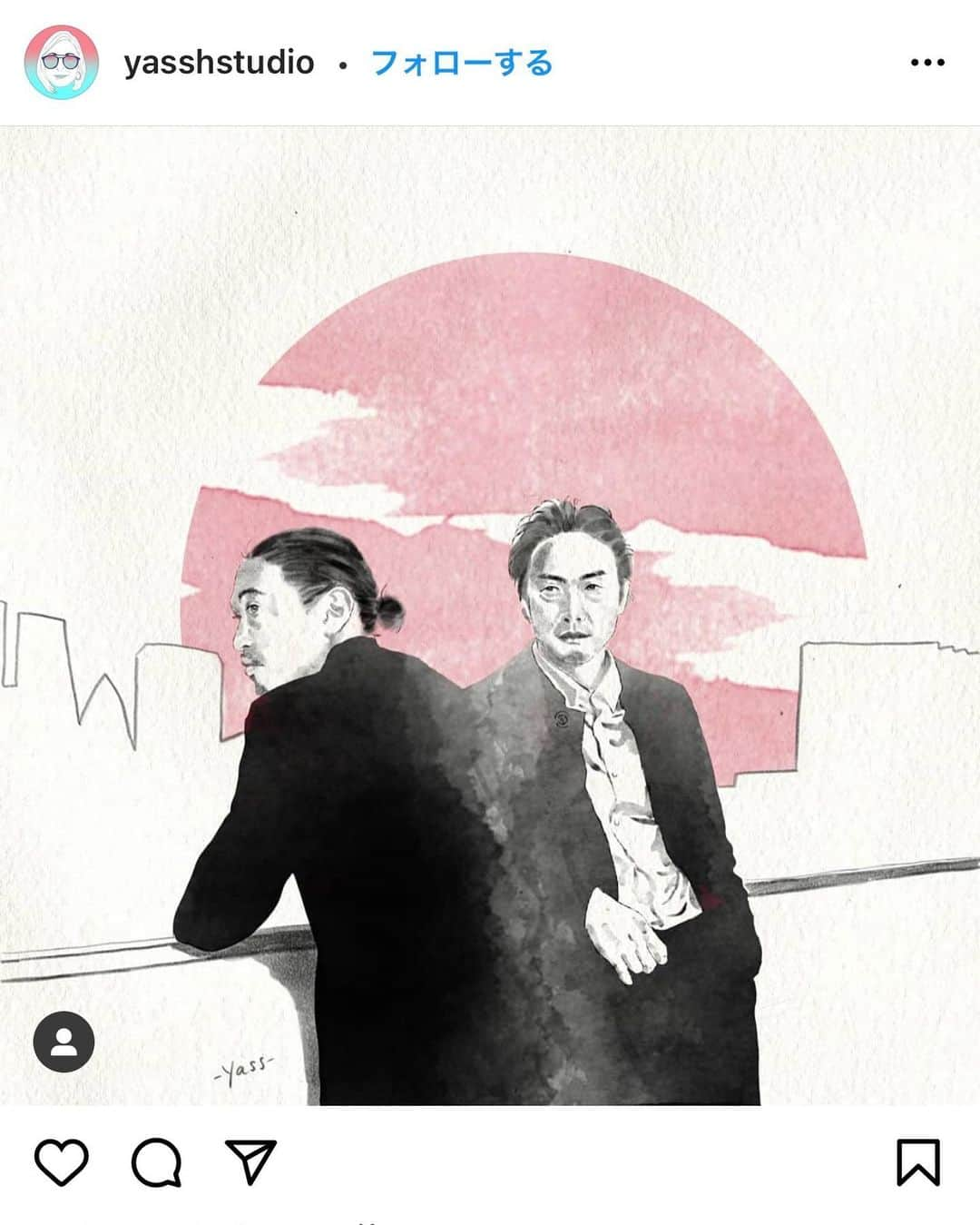 窪塚洋介さんのインスタグラム写真 - (窪塚洋介Instagram)「似顔絵を描いてくれた人を勝手に紹介する。Vol.2  ありがとう♪m(_ _)m」2月1日 6時00分 - yosuke_kubozuka