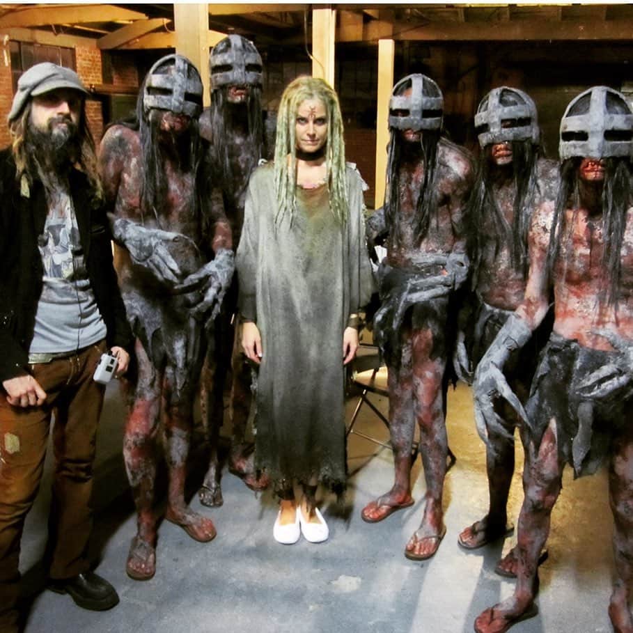 ロブ・ゾンビのインスタグラム：「Me and my crew, doing what we do back in 2012. #robzombie #sherimoonzombie #thelordsofsalem #squadgoals」
